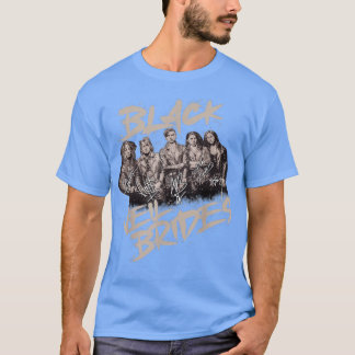 Vintage Blacks Veils Art Birds Band Music Legend  Tシャツ