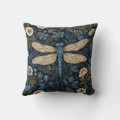 Vintage blue Dragonfly クッション (裏面)
