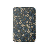 Vintage blue Dragonfly バスマット (正面縦)
