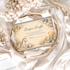 Vintage Blue Jeans Classic Diapper Raffle エンクロージャーカード