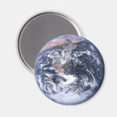 Vintage Blue Marble Earth Photo マグネット (正面/裏面)