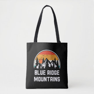 Vintage Blue Ridge Mountains Nature Outdoor Hiking トートバッグ