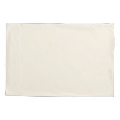 Vintage Blue Wildflower French Toile Pattern 枕カバー (裏面)