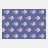 Vintage Blüten Packpapier Blatt ラッピングペーパーシート (正面)