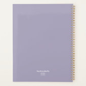 Vintage Bohemian Goddess Neon 2026 Day Planner プランナー手帳 (裏面)