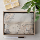 Vintage Bombay map 薄葉紙 (ギフト)