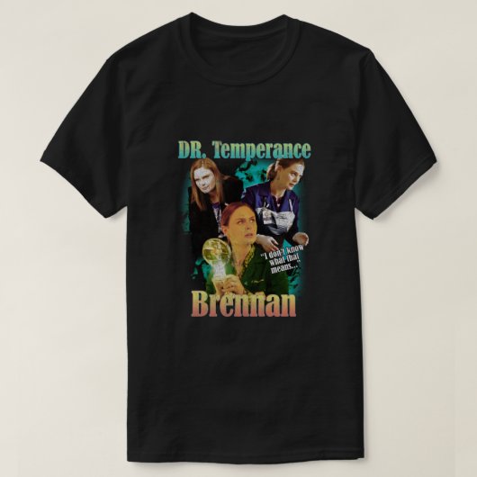 VINTAGE - Bones Dr Temperance Brennan   Tシャツ (デザイン正面)
