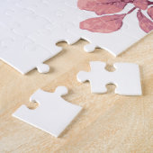  Vintage Book Aesthetic with Heart Map & Botanical ジグソーパズル (側面)