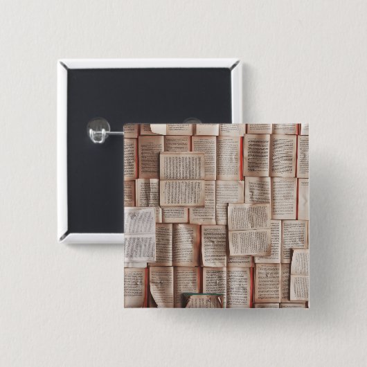 Vintage Books 缶バッジ (正面&裏面)