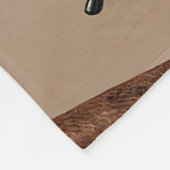 Vintage Books Feathers Glasses Pattern フリースブランケット (角)