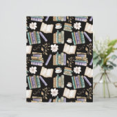 Vintage Books Scrapbook Paper in Black (スタンド正面)