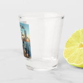 Vintage Boston Massachusetts ショットグラス (右)