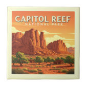 Vintage Boston Massachusetts タイル (正面)