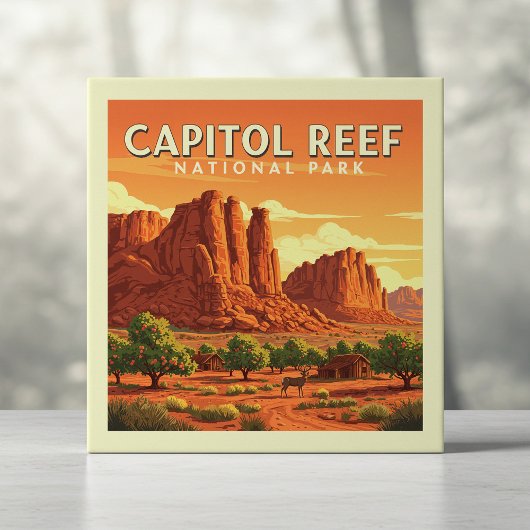 Vintage Boston Massachusetts タイル