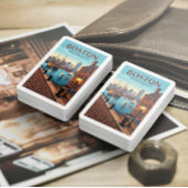 Vintage Boston Massachusetts トランプ