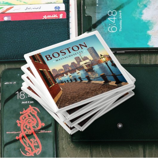 Vintage Boston Massachusetts マグネット