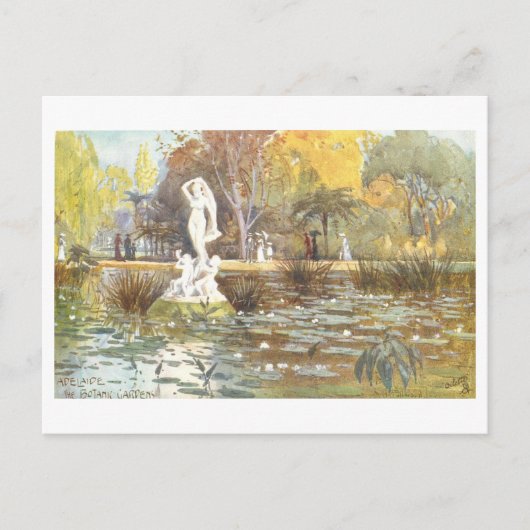 Vintage Botanic Gardens, Adelaide, Australia ポストカード (正面)