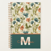 Vintage Botanical プランナー手帳 (正面)