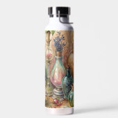 Vintage Botanical Apothecary Bottles ウォーターボトル (左面)