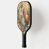 Vintage Botanical Apothecary Bottles  ピックルボールラケット (左)