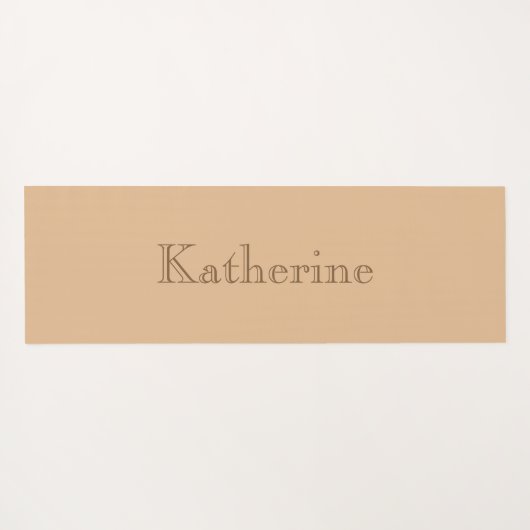 Vintage Botanical Apothecary Bottles ヨガマット (裏面(横))