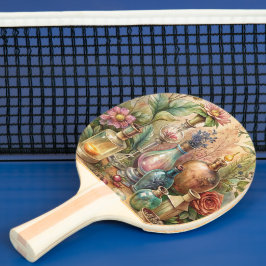 Vintage Botanical Apothecary Bottles  卓球ラケット