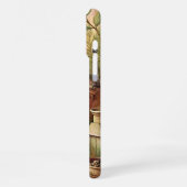 Vintage Botanical Apothecary Bottles  iPhoneケース (左側面)