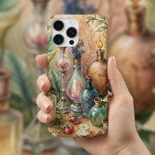 Vintage Botanical Apothecary Bottles  iPhoneケース