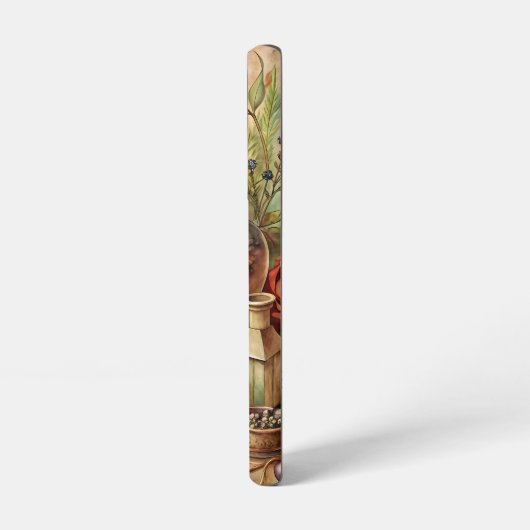 Vintage Botanical Apothecary Bottles  Samsung Galaxyケース (左側面)