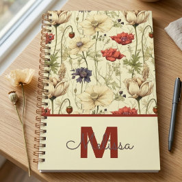 Vintage Botanical Cottagecore Stationery プランナー手帳