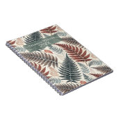 Vintage Botanical Fern Monogram ノートブック (右側)