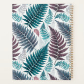 Vintage Botanical Fern Monogram プランナー手帳 (裏面)