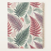 Vintage Botanical Fern Monogram プランナー手帳 (裏面)