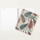 Vintage Botanical Fern Monogram プランナー手帳 (ディスプレー)