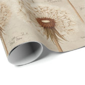 Vintage Botanical Floral Pattern (10) ラッピングペーパー (ロールコーナー)