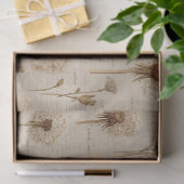 Vintage Botanical Floral Pattern (10) 薄葉紙 (ギフト)