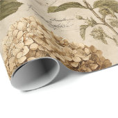 Vintage Botanical Floral Pattern (1) ラッピングペーパー (ロールコーナー)