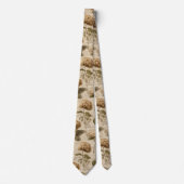 Vintage Botanical Floral Pattern (2) ネクタイ (正面)