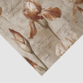 Vintage Botanical Floral Pattern (4) 薄葉紙 (詳細)