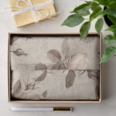 Vintage Botanical Floral Pattern (5) 薄葉紙 (ギフト)