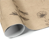 Vintage Botanical Floral Pattern (9) ラッピングペーパー (ロールコーナー)