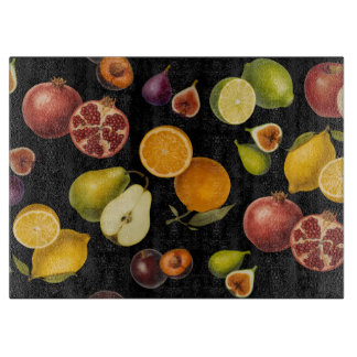 Vintage Botanical Fruits Cutting Board カッティングボード