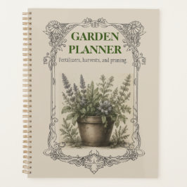 Vintage Botanical Gardening Planner, Plant Care & プランナー手帳