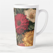 Vintage Botanical Illustration カフェラテマグ (右)