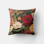 Vintage Botanical Illustration クッション (裏面)