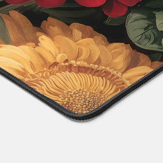 Vintage Botanical Illustration デスクマット (コーナー)