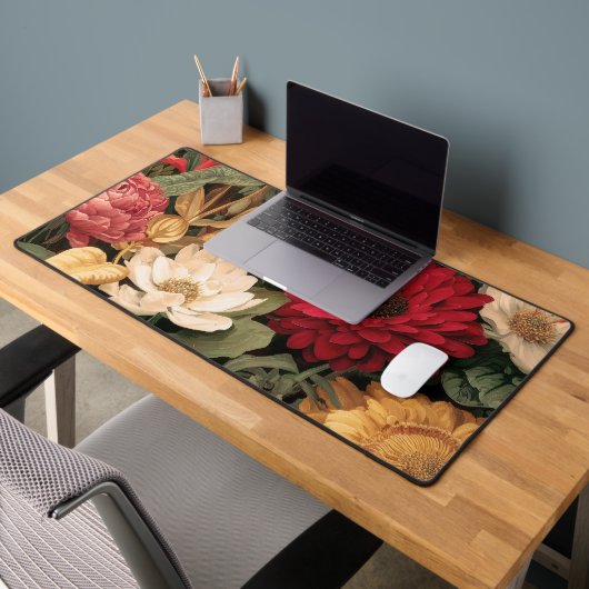 Vintage Botanical Illustration デスクマット (オフィス2)