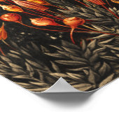 Vintage Botanical Illustration ポスター (角)