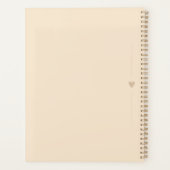 Vintage Botanical Muse プランナー手帳 (裏面)