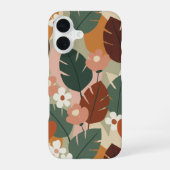 Vintage Botanical Pattern iPhone 16ケース (裏面)